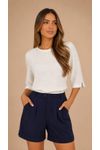 BLUSA JACQUARD IPANEMA OFF WHITE